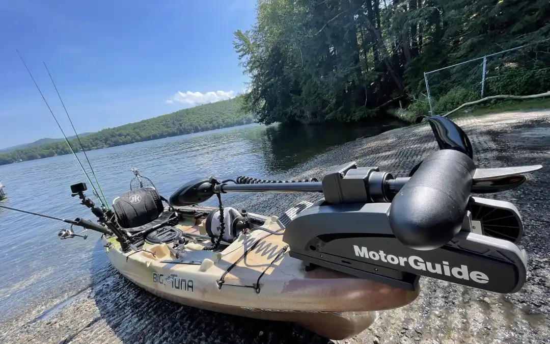 how to mount trolling motor on kayak